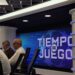 COPE Radio Tiempo de Juego studio during the Champions League night.