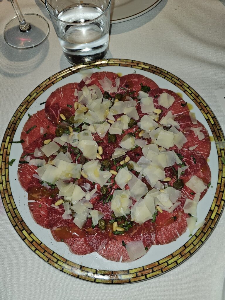 Carpaccio Mesón Txistu